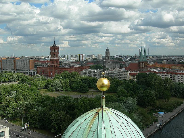 Panorama Berlino dalla cupola