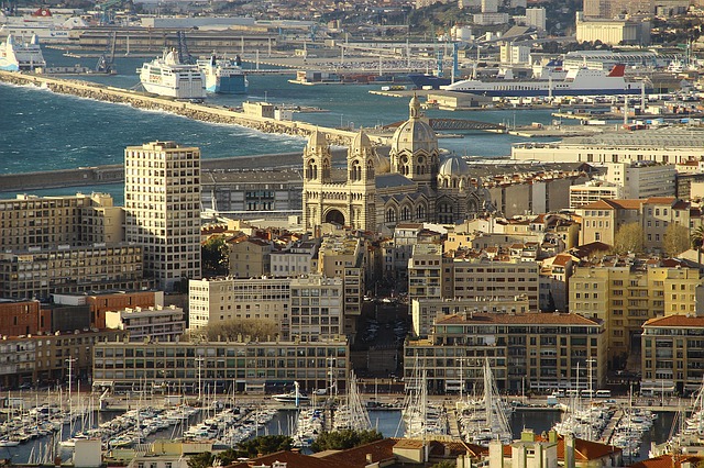 Marsiglia panorama cattedrale