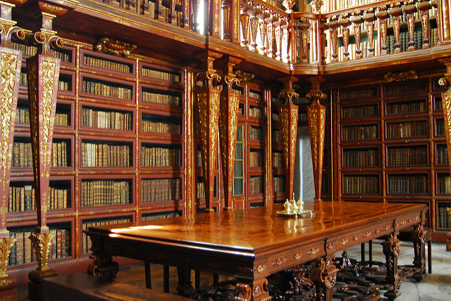 Biblioteca Joanina Coimbra Portogallo