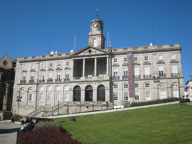 Palazzo de bolsa a Porto in Portogallo