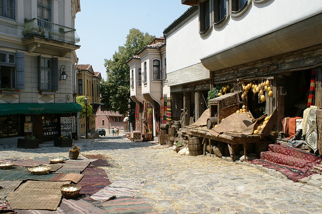 Plovdiv citta vecchia bulgaria