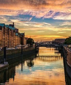 Amburgo citta canale