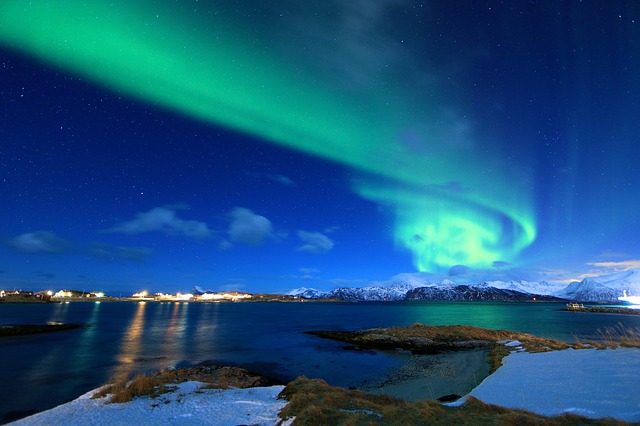 aurora boreale tromso norvegia